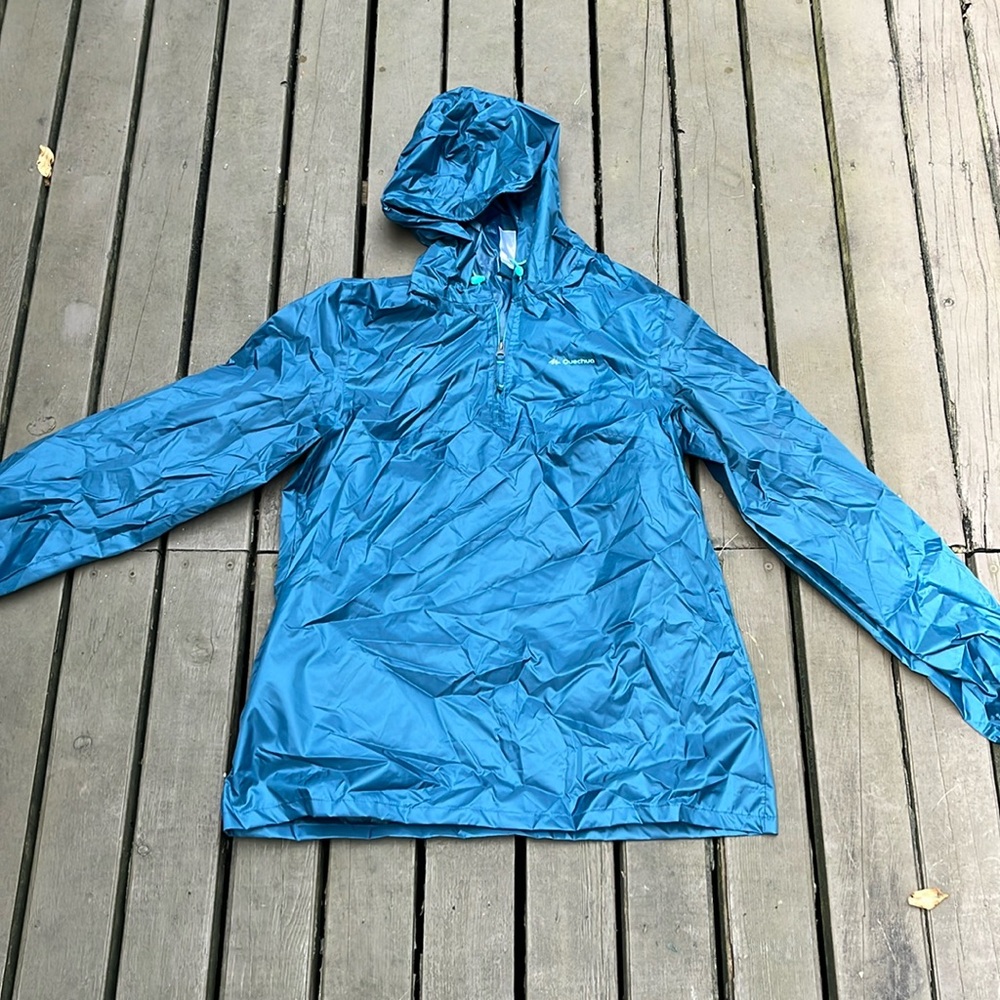 Decathlon Quechua Blue Windbreaker